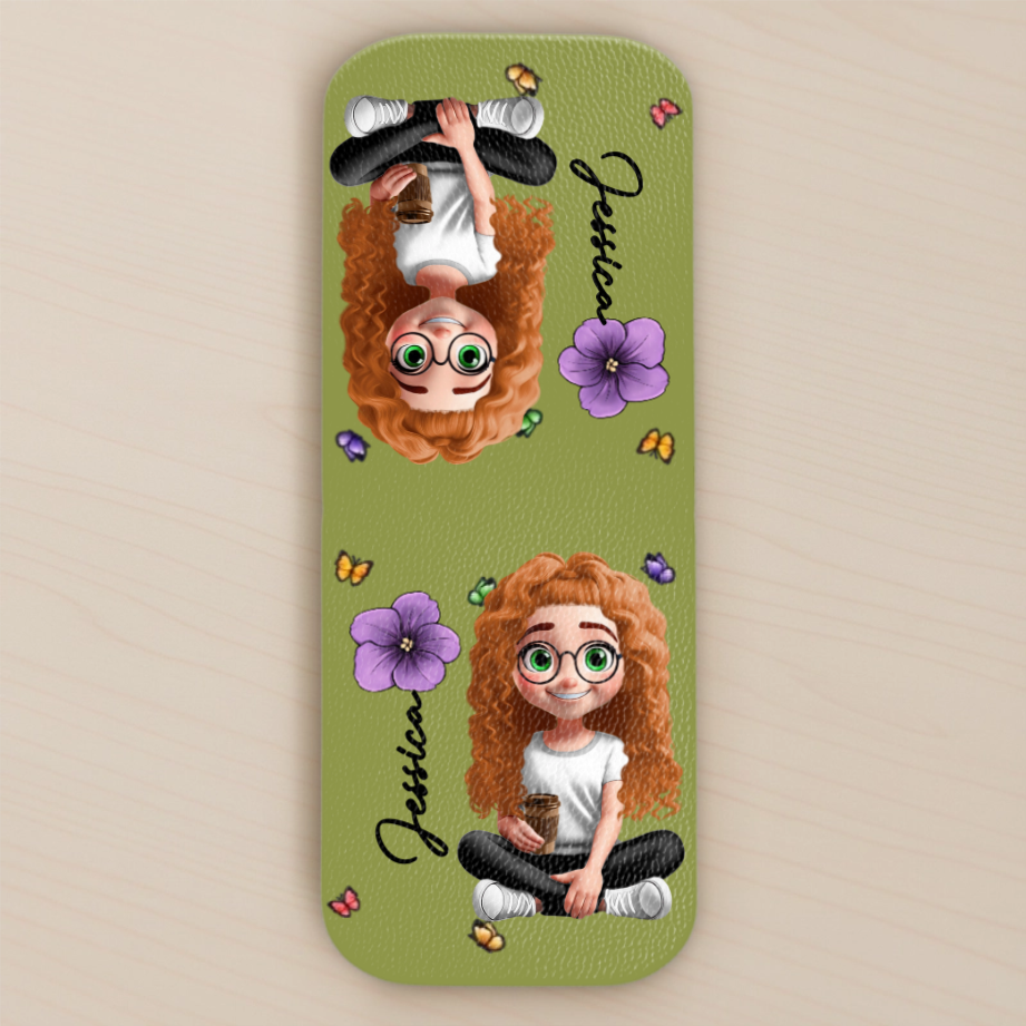 Custom Leather Magnetic Bookmark - Personalized Bookish Gifts For Book Lovers, Bookworms, Readers - Chapters Hold Magic