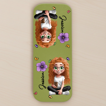 Custom Leather Magnetic Bookmark - Personalized Bookish Gifts For Book Lovers, Bookworms, Readers - Chapters Hold Magic