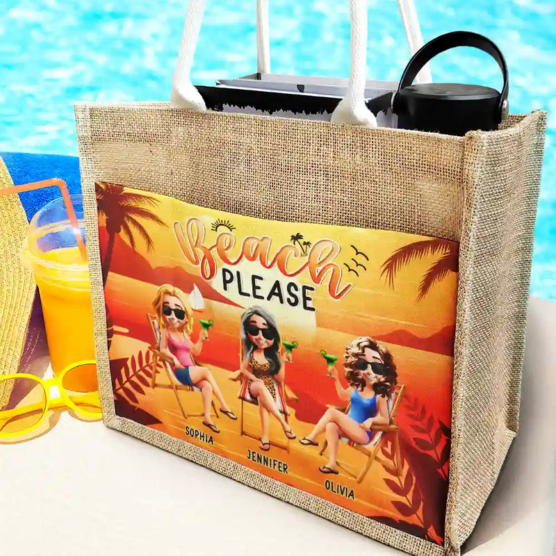 Girls Trip - Personalized Holographic Tote