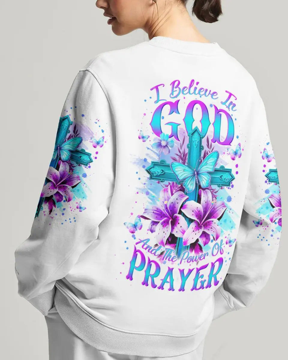 God - I Believe In God And The Power Of Prayer - Personalized T-Shirt Shirts & Tops The Next Custom Gift