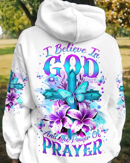 God - I Believe In God And The Power Of Prayer - Personalized T-Shirt Shirts & Tops The Next Custom Gift