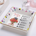 God Says You Bloomed To This Moment - Personalized Ring Dish