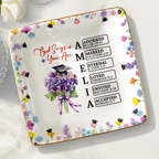God Says You Bloomed To This Moment - Personalized Ring Dish