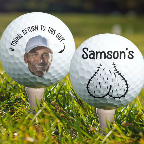Golf Lovers - If Found, Return To This Guy Funny Golfer - Personalized Golf Ball The Next Custom Gift Gifts