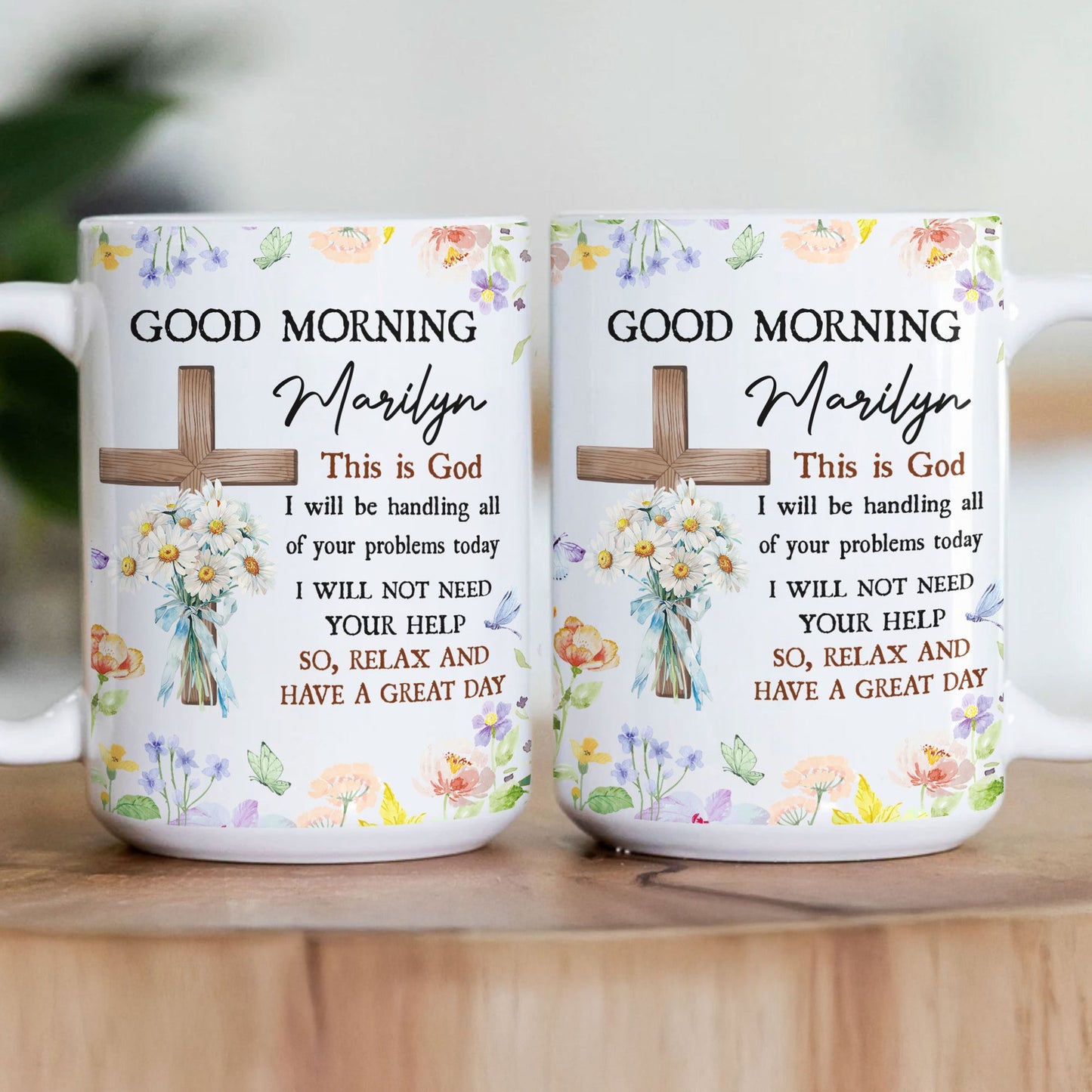 Good Morning This Is God - Personalized Mug