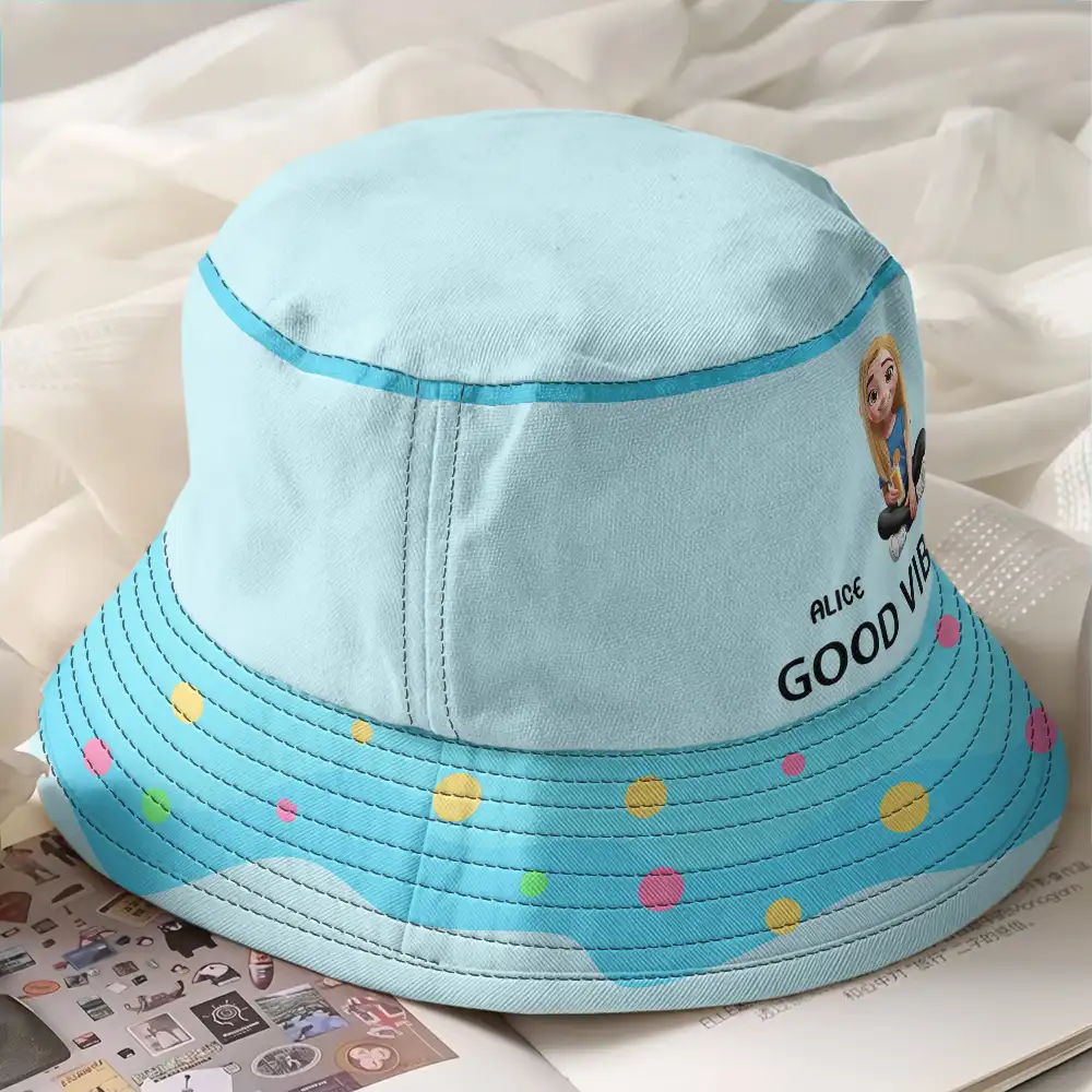 Good Vibes Only - Personalized Bucket Hat