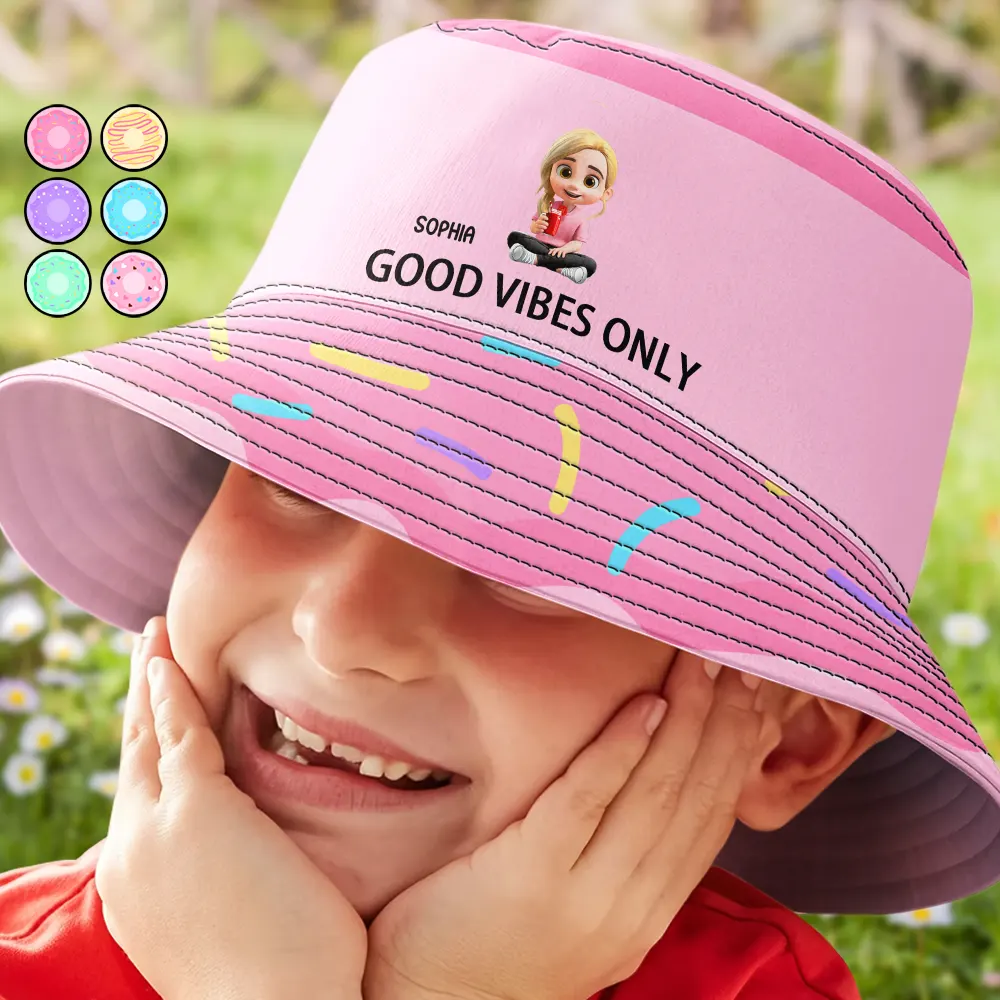 Good Vibes Only - Personalized Bucket Hat