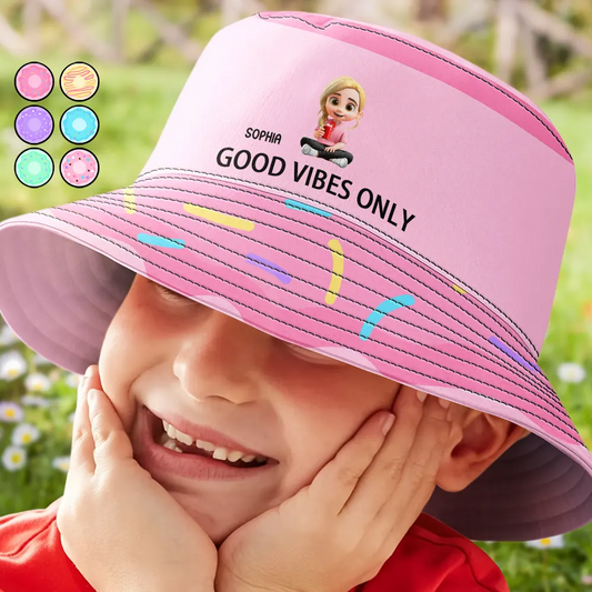 Good Vibes Only - Personalized Bucket Hat