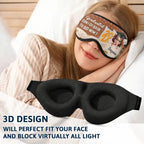 Graduated Can I Go Back To Bed Now - Personalized 3D Sleep Mask