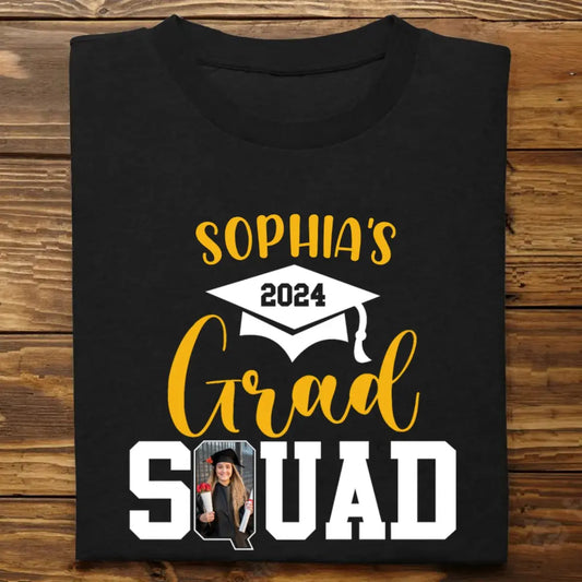 Graduation- Custom Graduation Squad Shirt - Personalized T-Shirt Shirts & Tops The Next Custom Gift