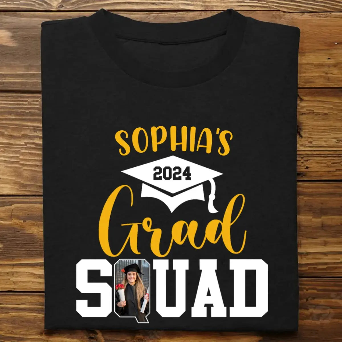 Graduation- Custom Graduation Squad Shirt - Personalized T-Shirt