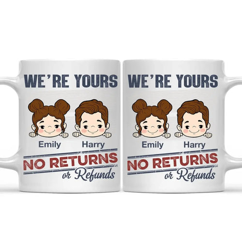 Grandkids - No Returns Or Refunds Grandkids - Personalized Mug (VT) Mug The Next Custom Gift