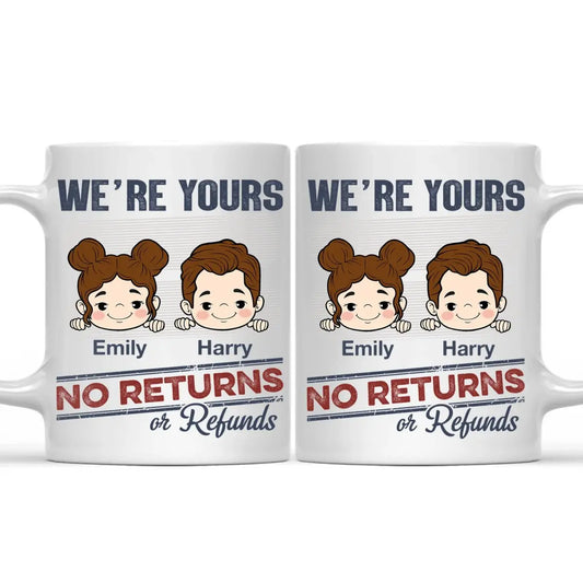 Grandkids - No Returns Or Refunds Grandkids - Personalized Mug (VT) Mug The Next Custom Gift