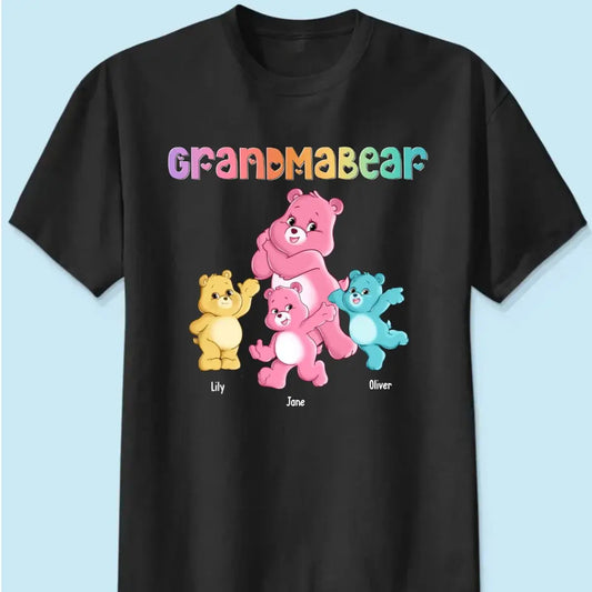 Grandma - Grandma Bear - Personalized Shirt (VT)  The Next Custom Gift