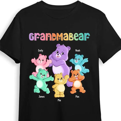 Grandma - Grandma Bear - Personalized Shirt (VT)  The Next Custom Gift