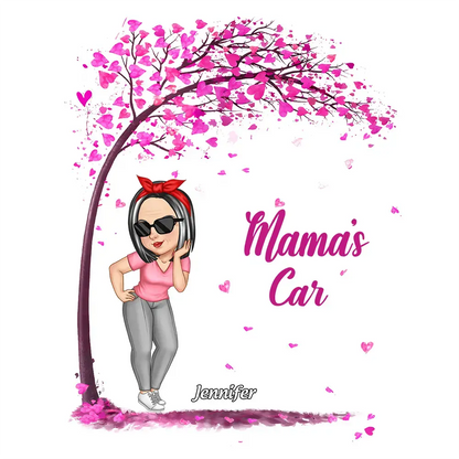 Grandma's Car - Personalized Decor Decal Decal The Next Custom Gift