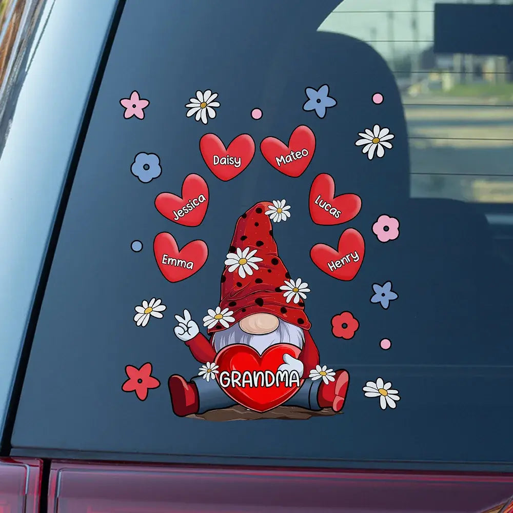 Grandma's Sweet Hearts - Personalized Decor Decal Decal The Next Custom Gift