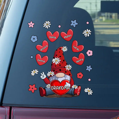 Grandma's Sweet Hearts - Personalized Decor Decal Decal The Next Custom Gift