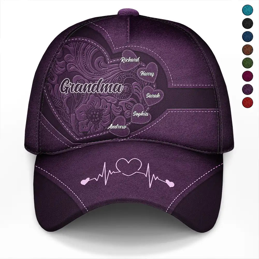 Grandma's Little Sweethearts - Personalized Classic Cap