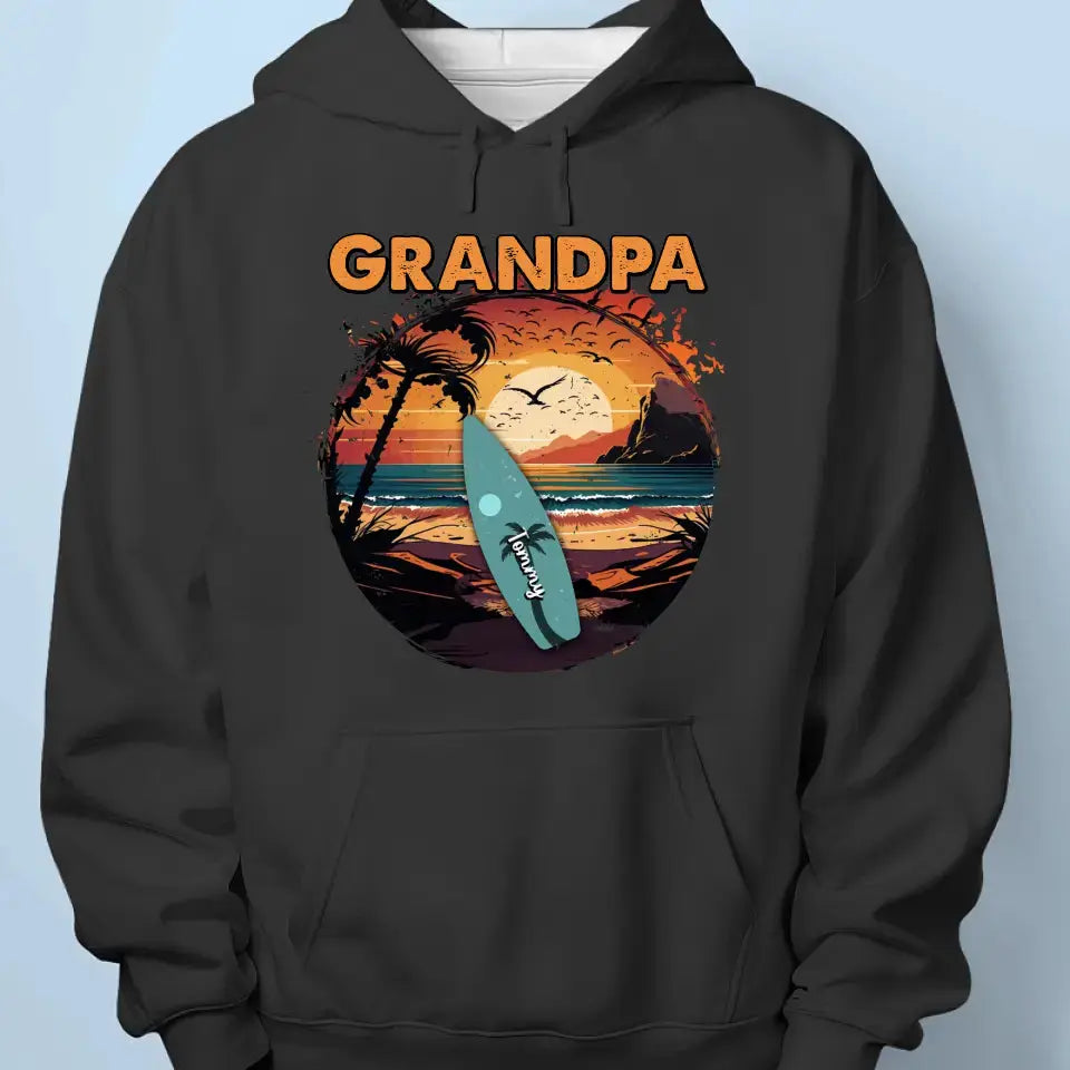 Grandpas Always Have Time For You - Family Personalized Custom Unisex T-shirt, Hoodie, Sweatshirt - Gift For Dad, Grandpa Shirts & Tops The Next Custom Gift