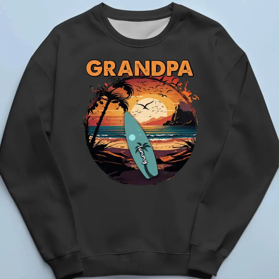 Grandpas Always Have Time For You - Family Personalized Custom Unisex T-shirt, Hoodie, Sweatshirt - Gift For Dad, Grandpa Shirts & Tops The Next Custom Gift