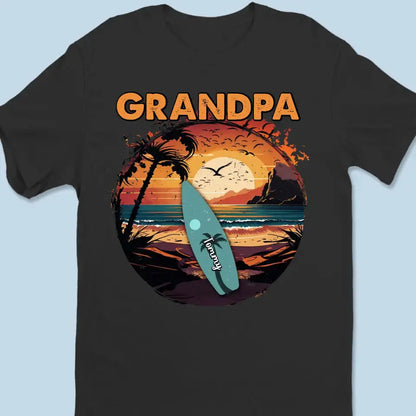 Grandpas Always Have Time For You - Family Personalized Custom Unisex T-shirt, Hoodie, Sweatshirt - Gift For Dad, Grandpa Shirts & Tops The Next Custom Gift