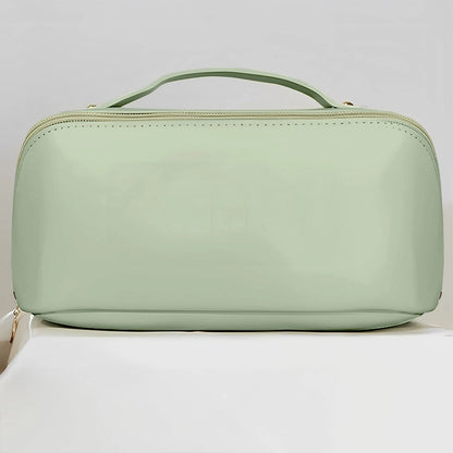 If Besties Sisters Were Flowers I'd Pick You - Personalized Leather Makeup Bag