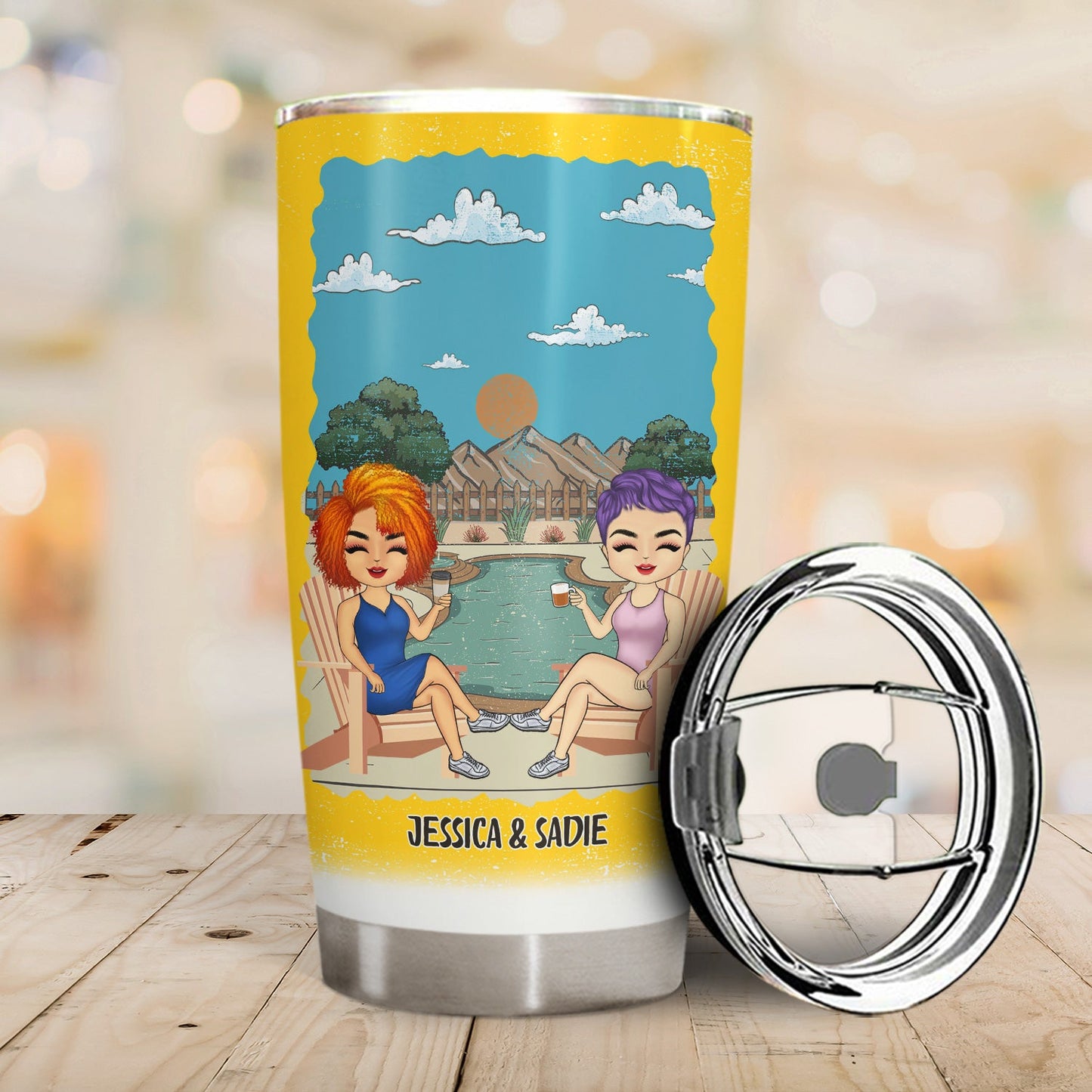 Found You Sooner Annoyed You Longer Married Af - Gift For Couples - Personalized Custom Tumbler