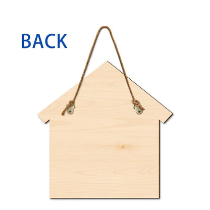 A Lovely Lady And Grumpy Old Man Live Here - Gift For Couples - Personalized Custom Shaped Wood Sign