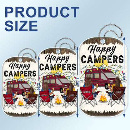 Home Is Where We Park It - Gift For Camping Lovers - Personalized Acrylic Car Hanger