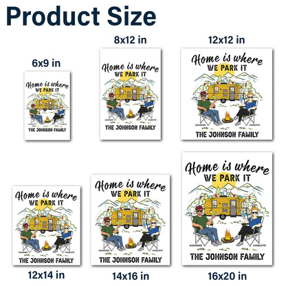 Making Memories One Campsite At A Time - Gift For Camping Family - Personalized Camping Decor, Decor Decal