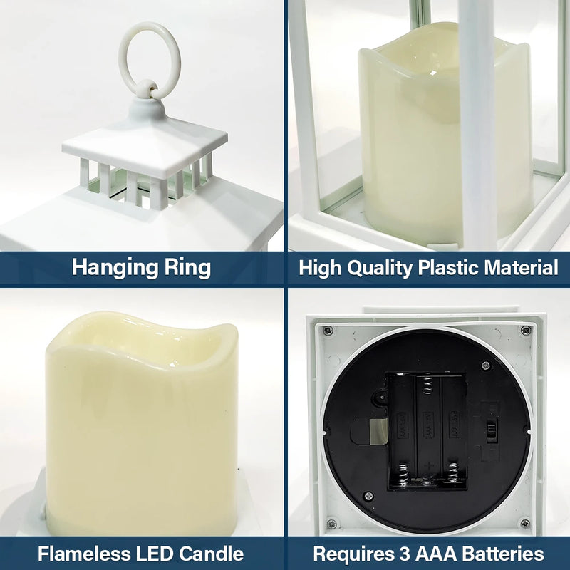 Custom Photo This Candle Burns In Loving Memory - Personalized LED Candle Lantern