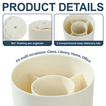 The Best Teacher - Personalized Rotating Pen Holder