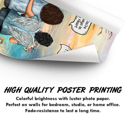 Still Talk About You Sympathy Gender Options Skin - Memorial Gift - Personalized Custom Poster