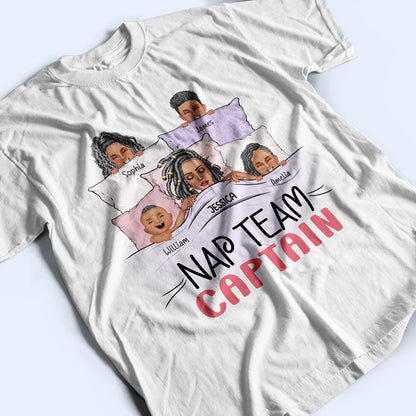 Official Nap Queen Sleep Mama - Gift For Mom - Personalized Custom T Shirt