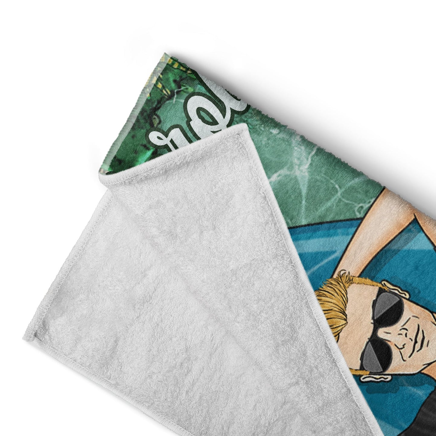 Beach Trips, Pool Party - Birthday, Vacation, Traveling Gift For Woman, Man, Bestie Group - Personalized Beach Towel