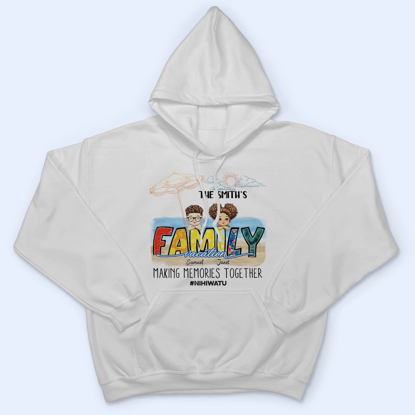 Family Vacation Making Memories Together - Birthday, Anniversary, Travel Gift For Grandma, Grandpa, Mom, Dad, Matching Item For Family Trip - Personalized T Shirt