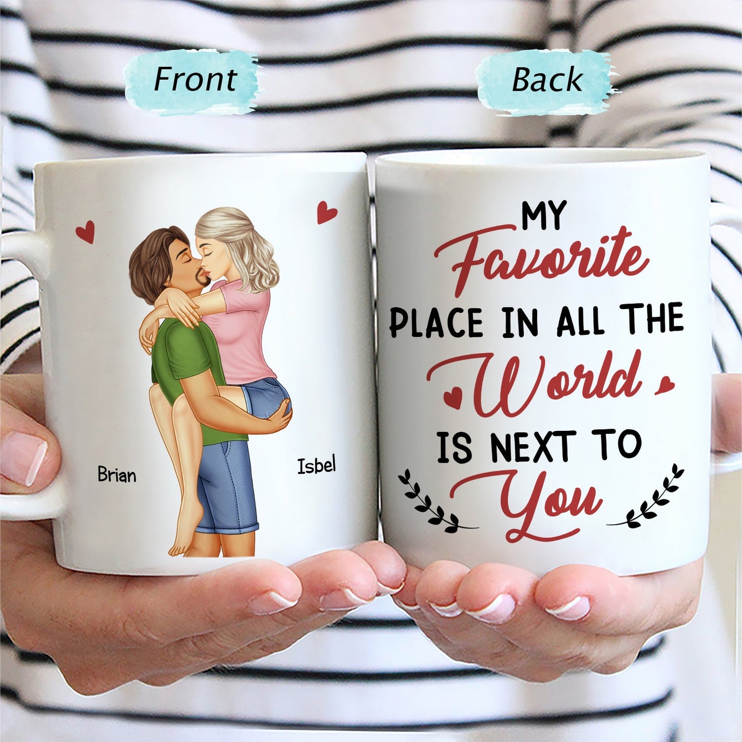 I Met You I Liked You I Love You Keeping You - Birthday, Loving, Anniversary Gift For Spouse, Hubby, Wifey, Boyfriend, Girlfriend, Couple - Personalized Mug