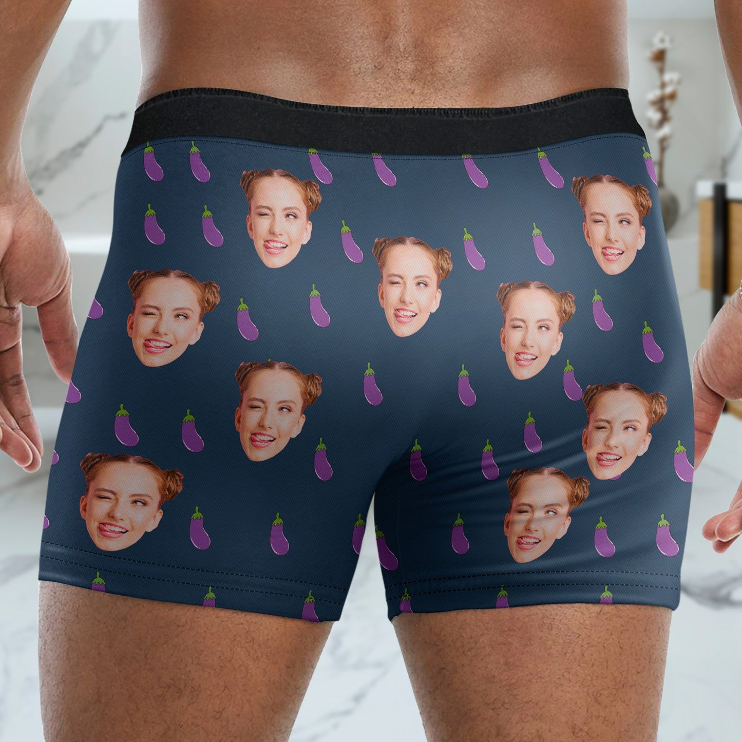 Custom Photo Recreational Use Only - Funny Gift For Husband, Boyfriend - Personalized Men's Boxer Briefs