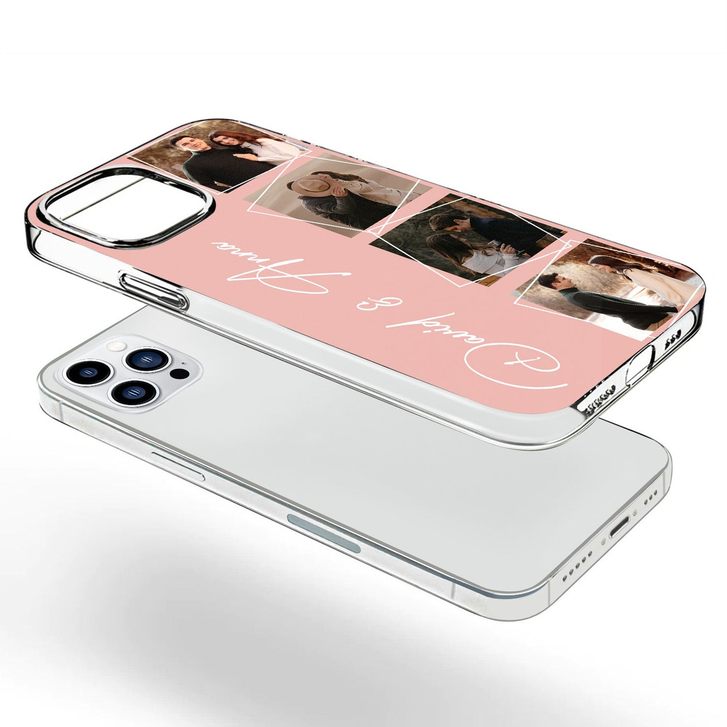 Custom Photo Your Loved Ones - Gift For Couples, Family BFF Best Friends, Besties - Personalized Clear Phone Case