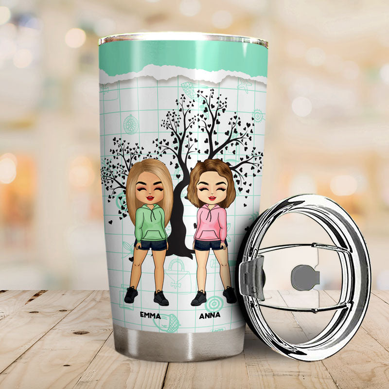 Couple Of Nuts - Gift For Sisters - Personalized Custom Tumbler