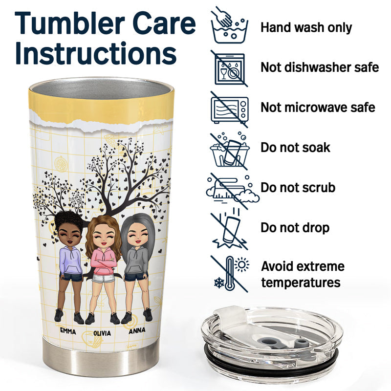 Couple Of Nuts - Gift For Sisters - Personalized Custom Tumbler