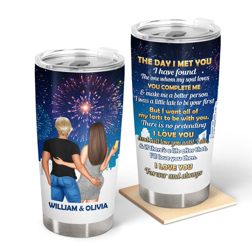 I Have Found The One - Gift For Couples - Personalized Custom Tumbler