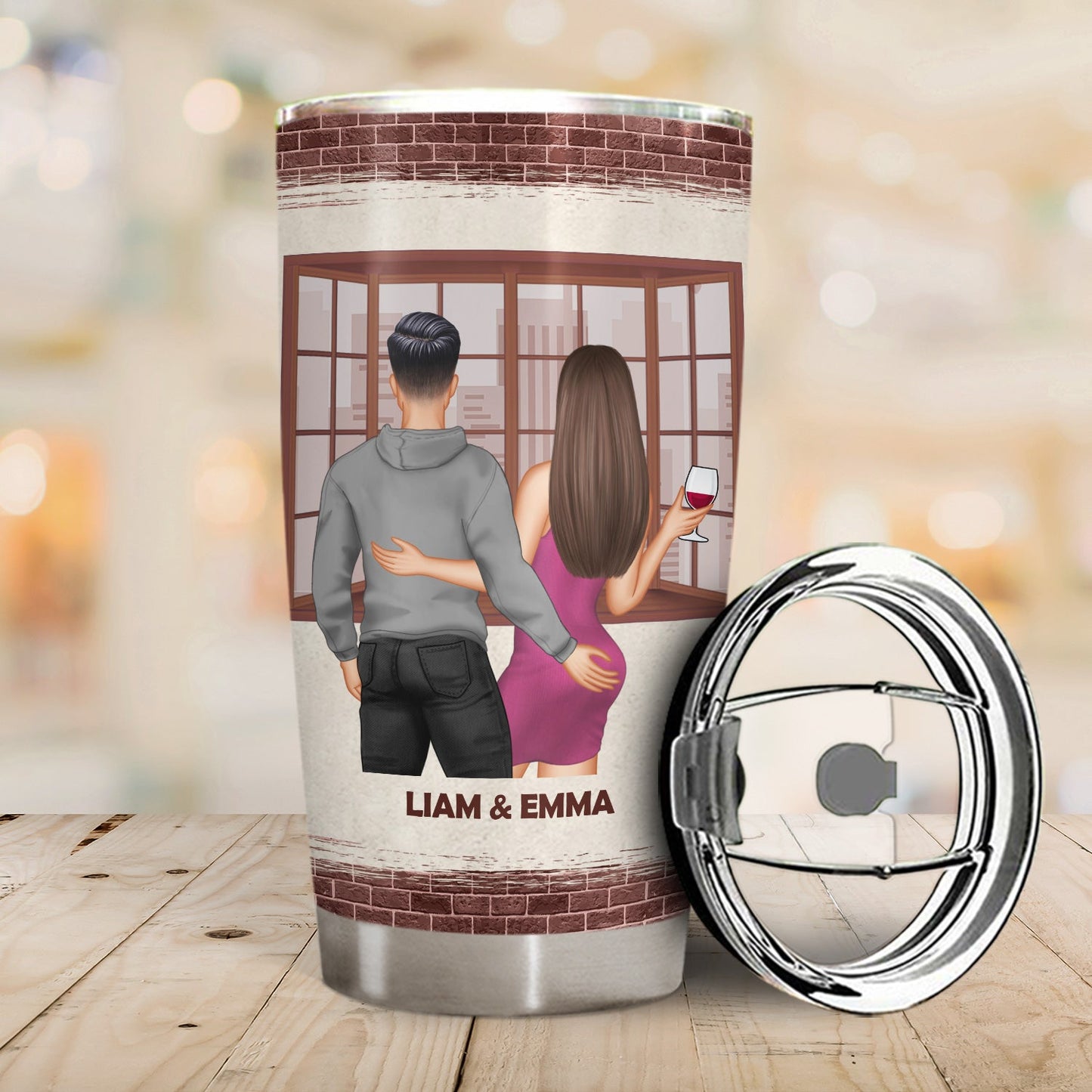Couple You're The Only One I Want To Annoy - Gift For Couple - Personalized Custom Tumbler