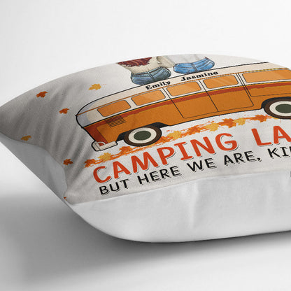 Besties Camping Super Sexy Camping Ladies - Gift For Bff - Personalized Custom Pillow