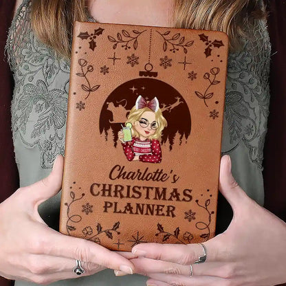 Christmas Planner - Personalized Leather Journal