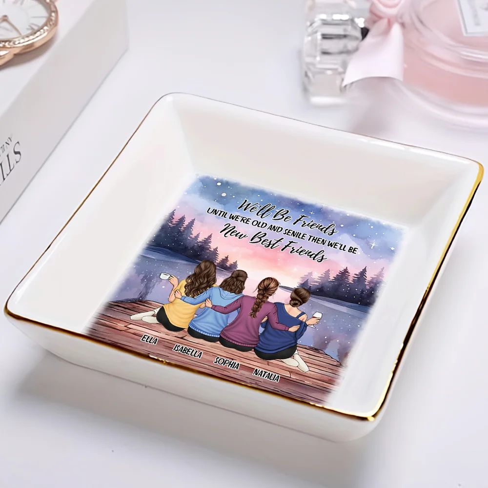 Our Memories Are Countless Our Friendship Is Endless - Personalized Ring Dish