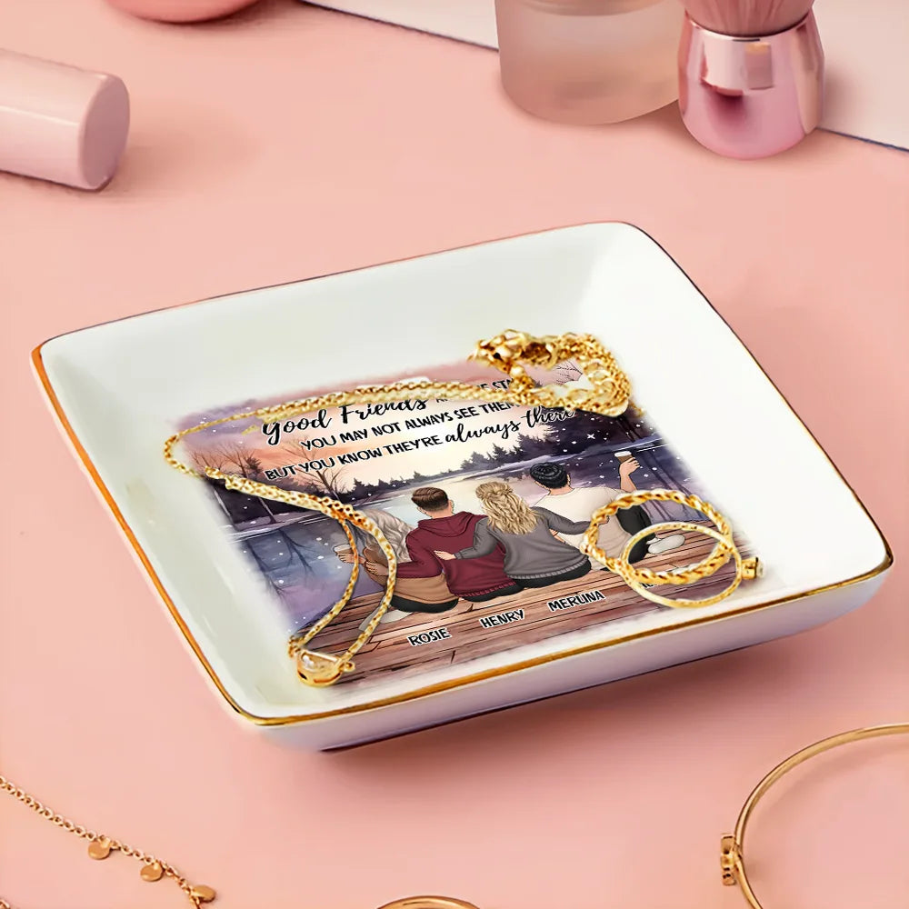 Our Memories Are Countless Our Friendship Is Endless - Personalized Ring Dish