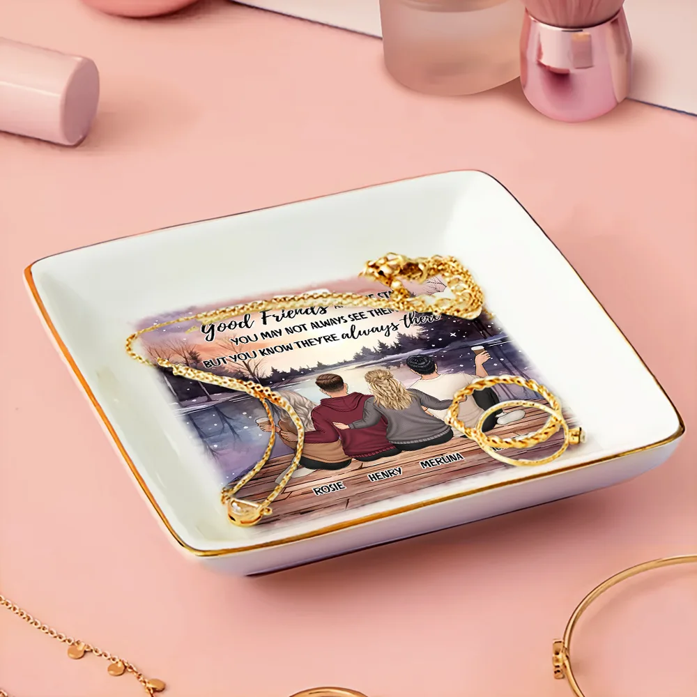 Our Memories Are Countless Our Friendship Is Endless - Personalized Ring Dish