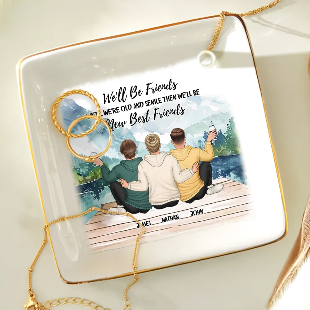 Our Memories Are Countless Our Friendship Is Endless - Personalized Ring Dish